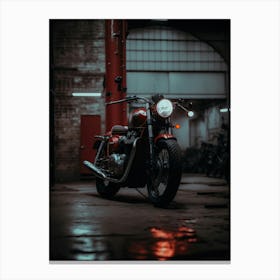 Triumph Bonneville 11 Canvas Print