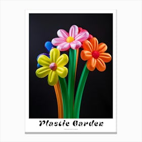 Bright Inflatable Flowers Poster Everlasting Flower 2 Canvas Print