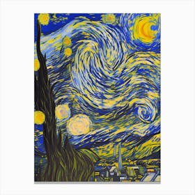 Starry Night 211 Canvas Print