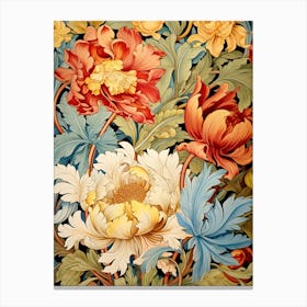Floral Tapestry 1 Canvas Print