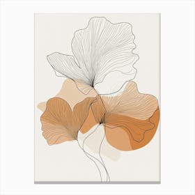 Ginkgo Leaves 2 Canvas Print