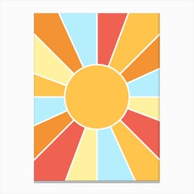 Sunburst 11 Canvas Print