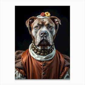 Renaissance Dog 3 Canvas Print