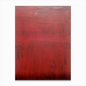 Red fields Canvas Print
