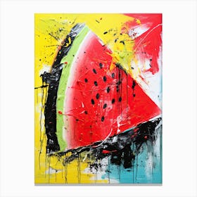 Watermelon Harmony Canvas Print