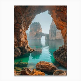 Cave In The Rock 26 Canvas Print