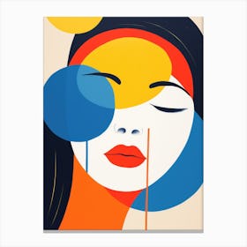 Asian Woman 3 Canvas Print