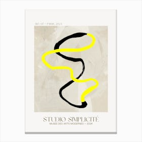 Studio simplicité no 02 Canvas Print