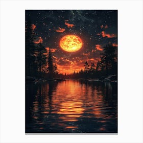 Starry Night 130 Canvas Print