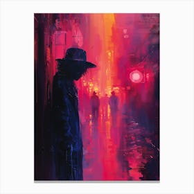 Man In A Hat 1 Canvas Print