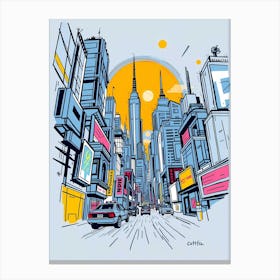 New York City 9 Canvas Print