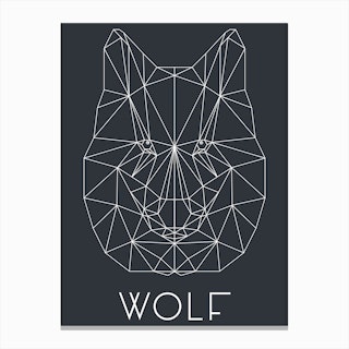 Wolf 3 Canvas Print