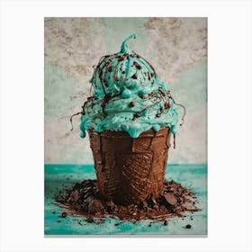 Ice Cream Cone 67 Canvas Print