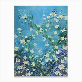 Queen Anne'S Lace Flower Canvas Print