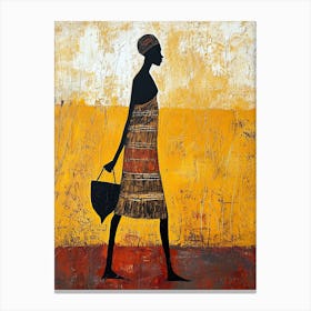 Nomadic Echo; Africa Canvas Print