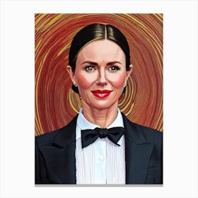 Naomi Watts Illustration Movies Canvas Print