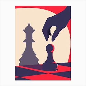 Chess Piece Canvas Print