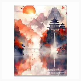 Asian Landscape 7 Canvas Print