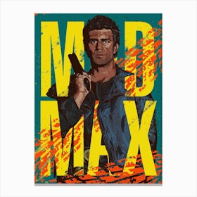 Mad Max I Canvas Print