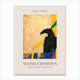 Eagle 2 Matisse Inspired Exposition Animals Poster Canvas Print