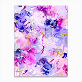 Abstract Floral Painting 25 Canvas Print