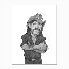 Lemmy Canvas Print