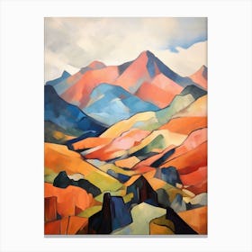 Mount Washington Usa 10 Mountain Painting Canvas Print