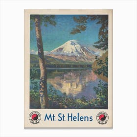 Mt Helens Canvas Print