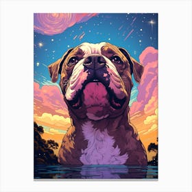 Bulldog Canvas Print