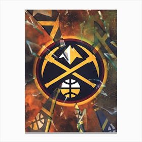 Denver Nuggets 2 Canvas Print