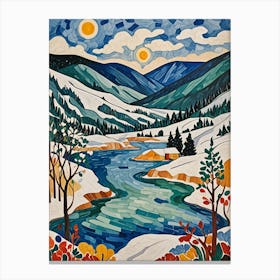 Winter Colours Canvas Print