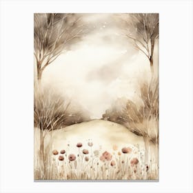 Poppy Field 1 Canvas Print