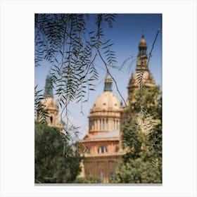 Cathedral Of Barcelona Canvas Print