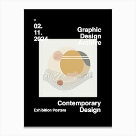 Graphic Design Archive Poster 41 Canvas Print