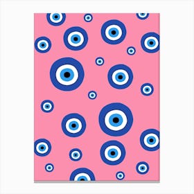 Evil Eye Pattern Stampe su tela