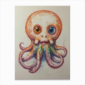 Octopus 20 Canvas Print