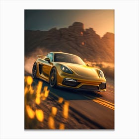 Porsche 911 Sports Car Canvas Print
