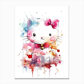 Hello Kitty Canvas Print