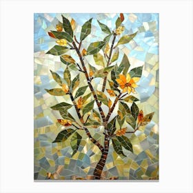 Mosaic Tree 4 Canvas Print