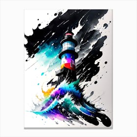 Lighthouse Painting 1 Canvas Print