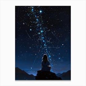 Starry Night 119 Canvas Print