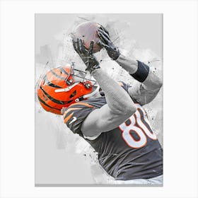 Andrei Iosivas Cincinnati Bengals Canvas Print