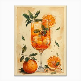 Aperol Spritz Art Print 408 Canvas Print