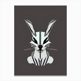 A Foxy Hare 1 Canvas Print