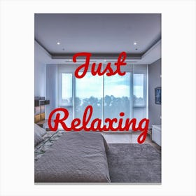 Just Relaxing 1 Canvas Print