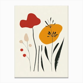 Poppies 99 Canvas Print