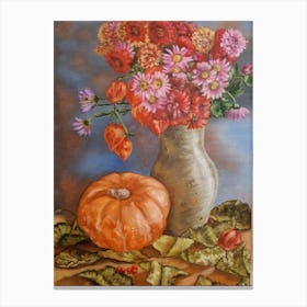 fall"s still life Canvas Print