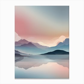 Abstract Landscape 6 Canvas Print