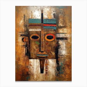 Mask Of The Gods, Native american 1 Canvas Print