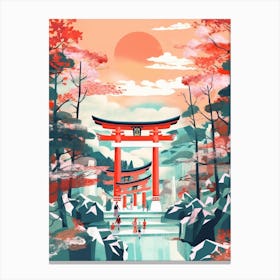 Fushimi Inari Taisha Kyoto Japan Canvas Print
